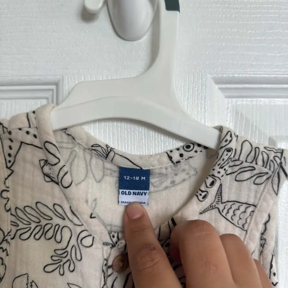 Old Navy Baby Romper 12-18mos